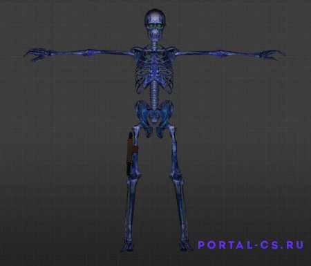 Скачать модели игроков Skeleton Team для CS 1.6