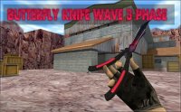 Скачать модель оружия Knife | Butterfly Knife Wave 3 Phase для CS 1.6