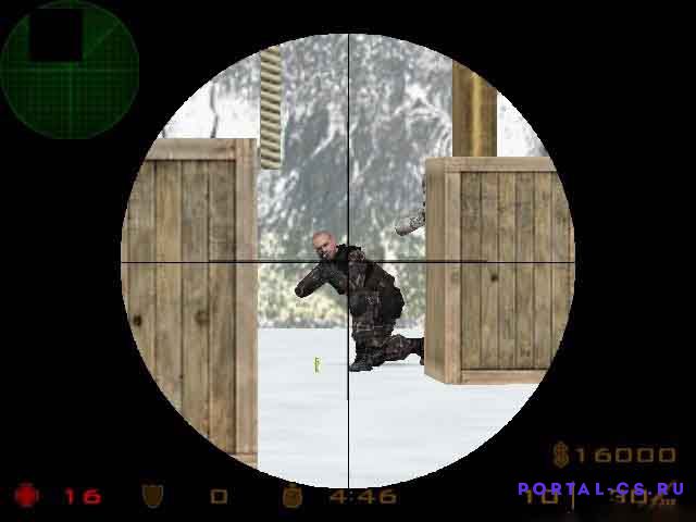 Скачать спрайт Simple Sniper Scope для CS 1.6