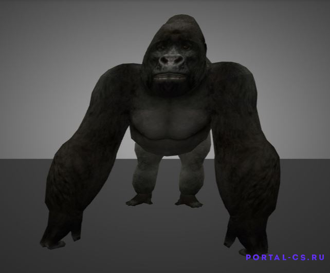 Скачать модель игрока Little Gorilla для CS 1.6