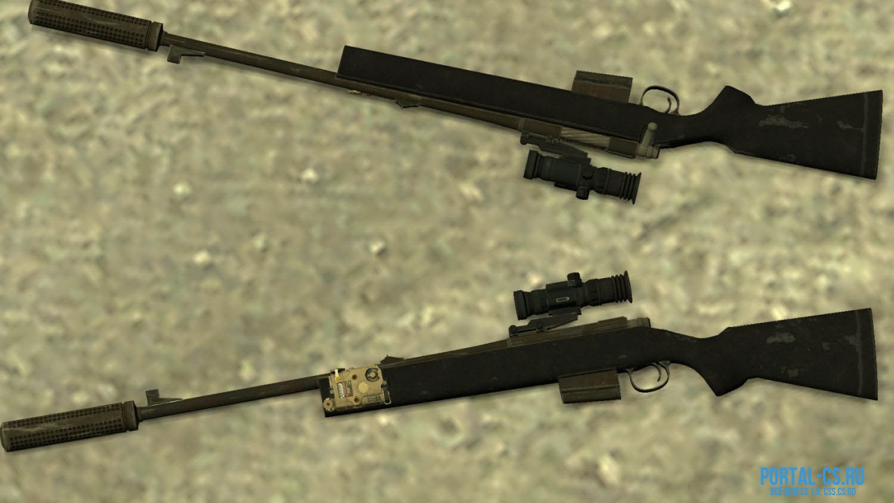 Скачать модель оружия AWP | Remington 700 для CSS